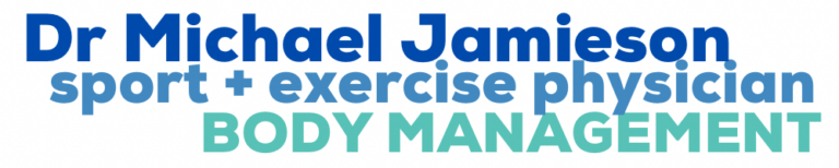 Dr Michael Jamieson, Sport & exercise physician, Body Management